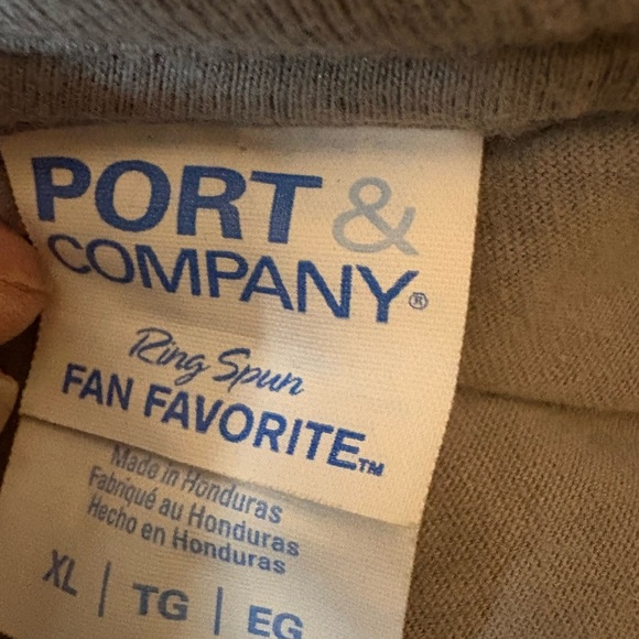 Port and Company Gray Graphic Tee - Picture 3 of 3